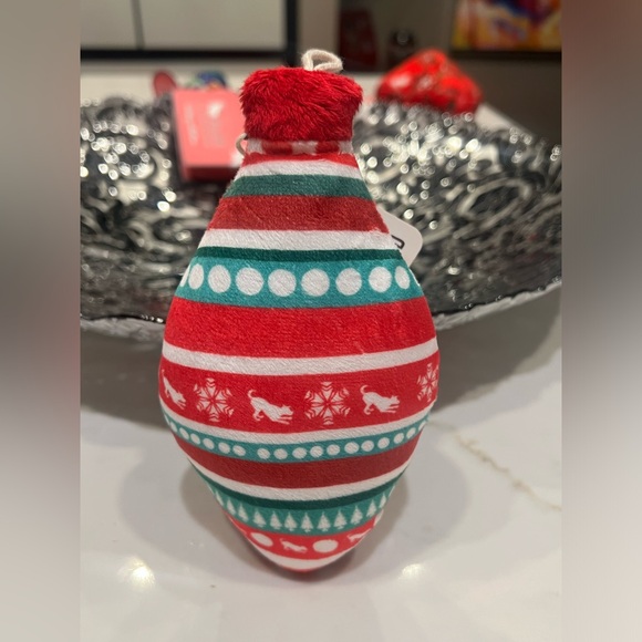 🆕 3/for $20 in a BUNDLE ~ P.L.A.Y. Holiday Peace & Joy  Dog Toy - Picture 3 of 8